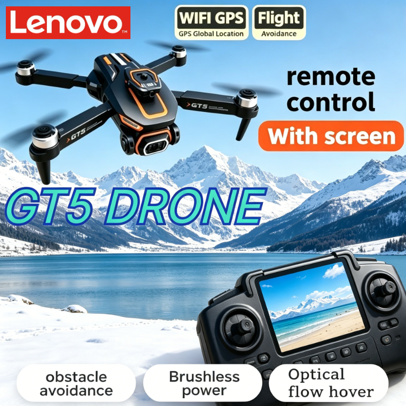 Drone Mapping - Lenovo GT5 GPS Foldable Drone 8K