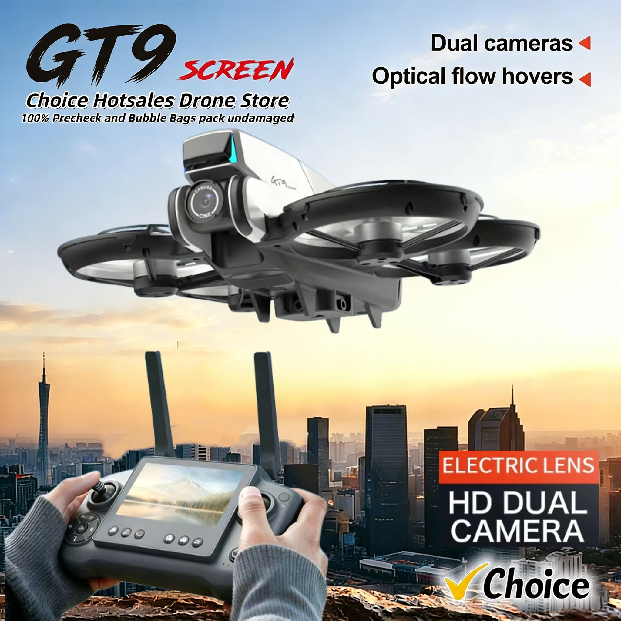 Drone Multispectral - New GT9 Drone Professional aerial photography