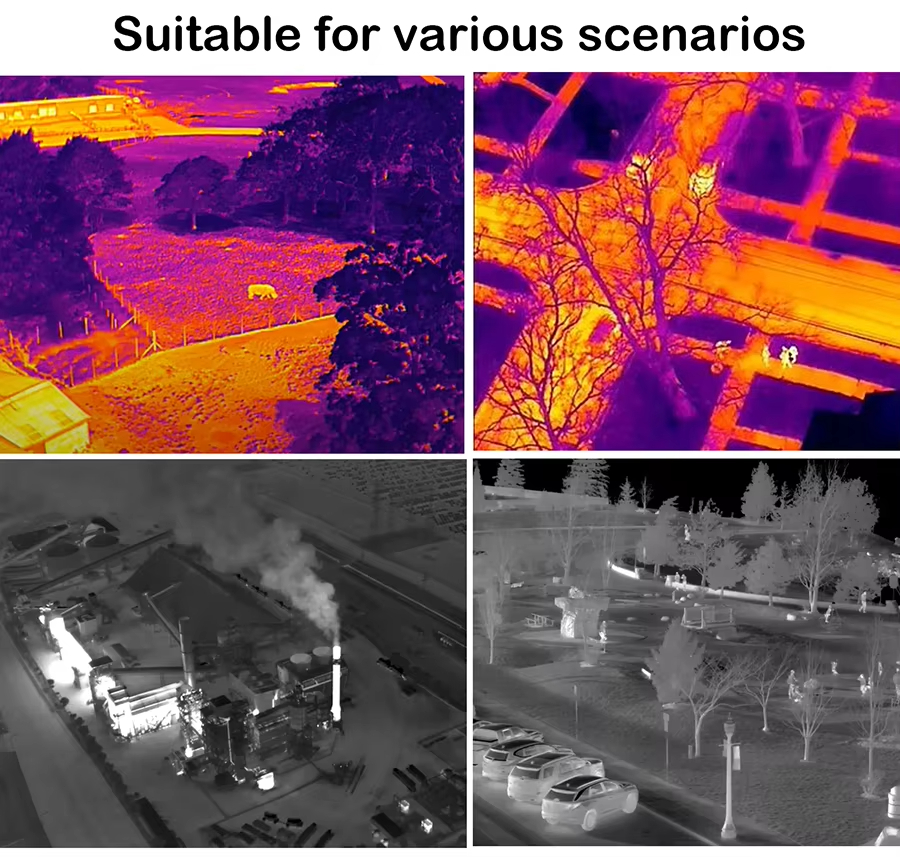 30mm 640x480 pix Drone thermal - مراجعة Drone Aerial Photography وسعره