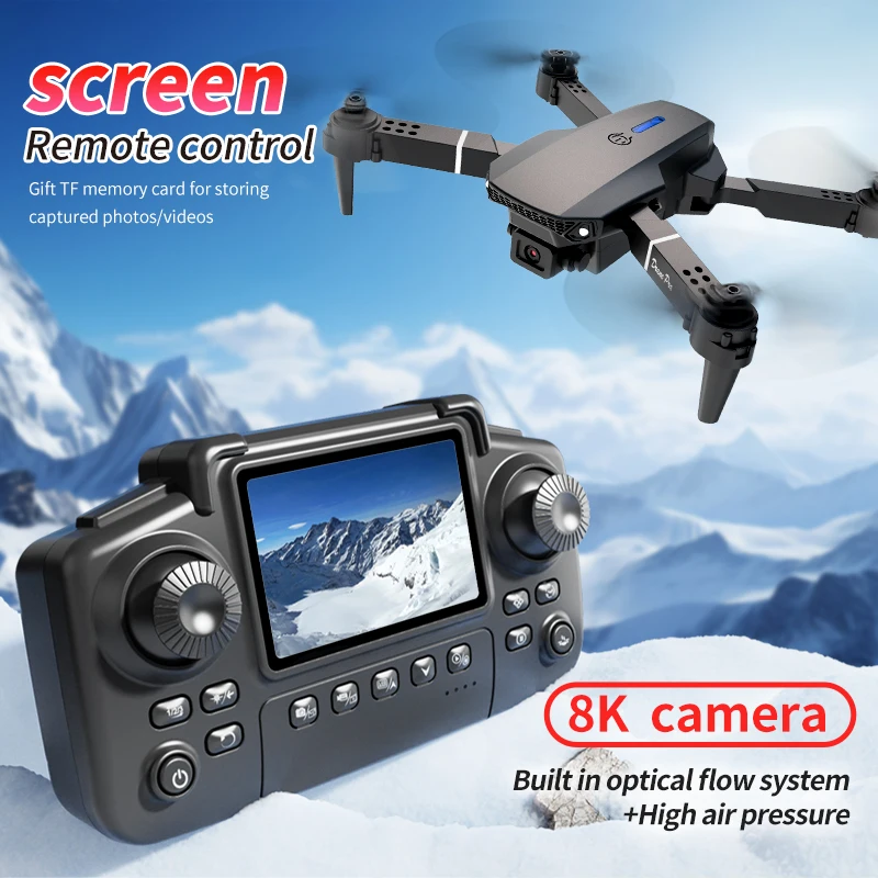 Professional E88 PRO Drone wit - مراجعة Drone Cinematic وسعره