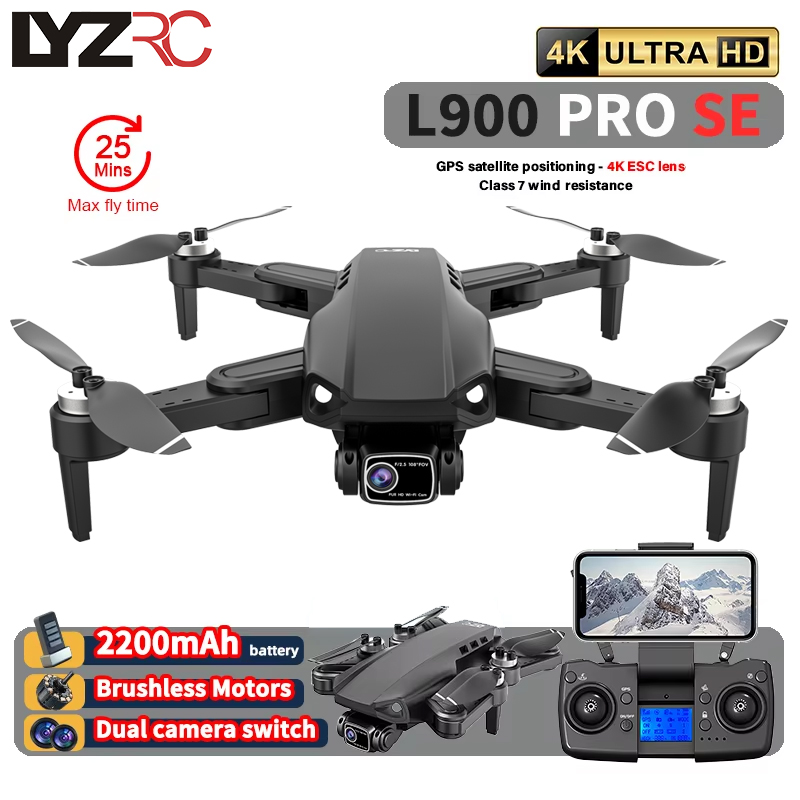 L900 Pro SE MAX GPS Drone 4K P - مراجعة Drone Lidar وسعره