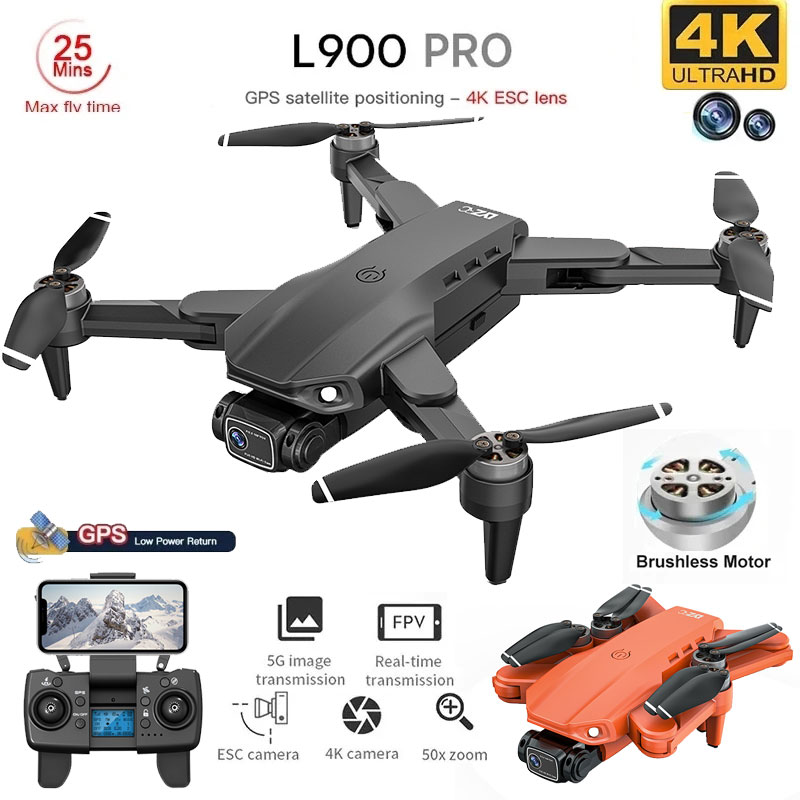 L900 Pro GPS Drone 4K Professi - مراجعة Drone Multispectral وسعره