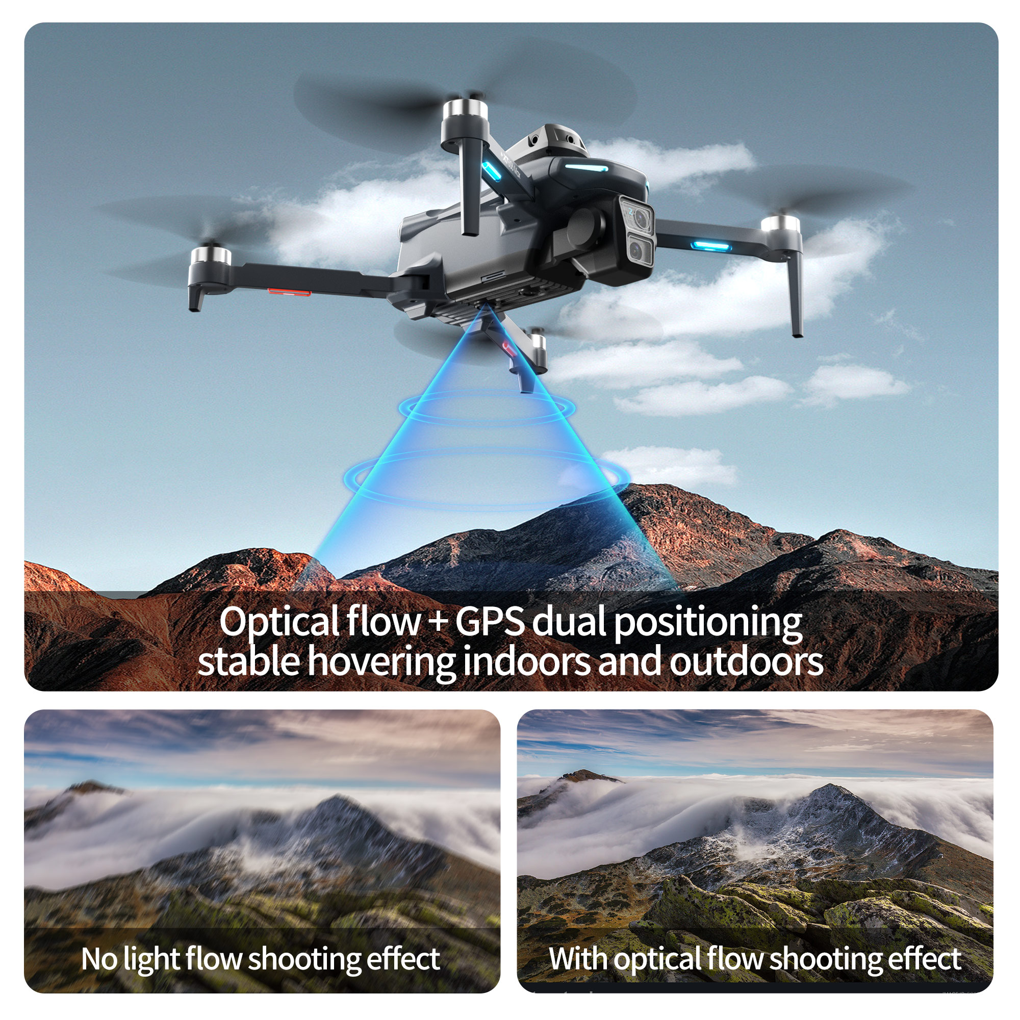 XT606 MAX 3 battery Drone 4k 8 - مراجعة Drone Multispectral وسعره