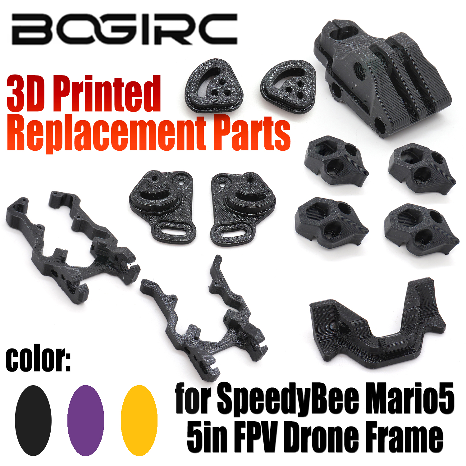 BOGIRC TPU Holder Fixed Bracke - مراجعة Drone 3D Modeling وسعره