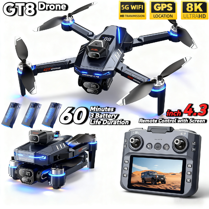 For Genuine GT8 Drone 4K Profe - مراجعة Drone Multispectral وسعره