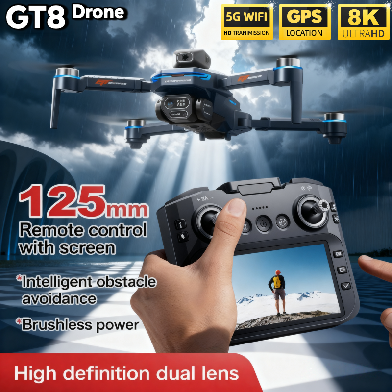 For Genuine GT8 Drone 4K Profe - مراجعة Drone Multispectral وسعره