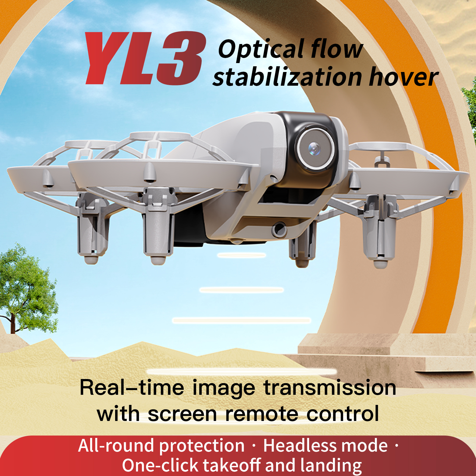 YL3 Remote-Controlled Drone wi - مراجعة Drone Aerial Photography وسعره