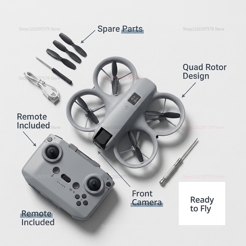 Mini Drone with 8K HD Camera F - مراجعة Drone Lidar وسعره