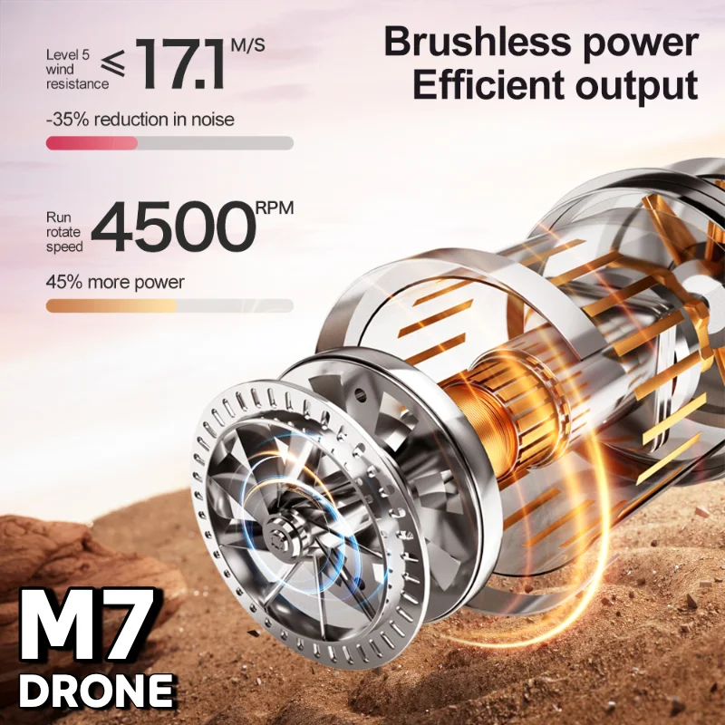 Lenovo M7 RC 8K Drone HD Dual  - مراجعة Drone Multispectral وسعره