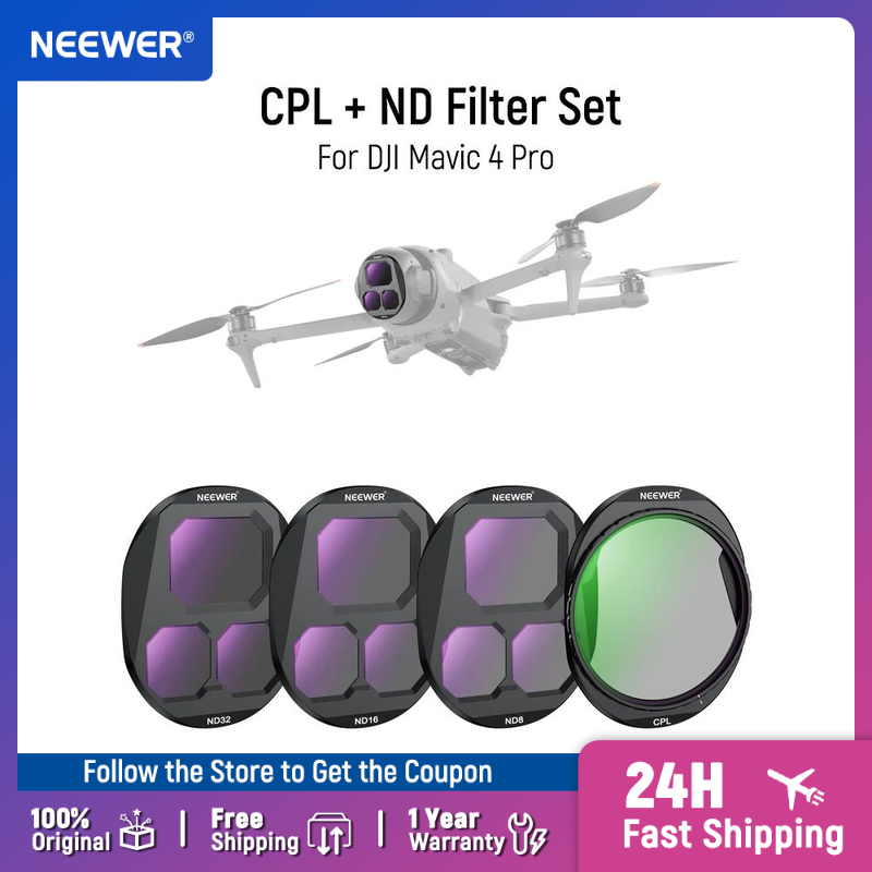 NEEWER CPL + ND Filter Set for - مراجعة Drone Ndvi وسعره