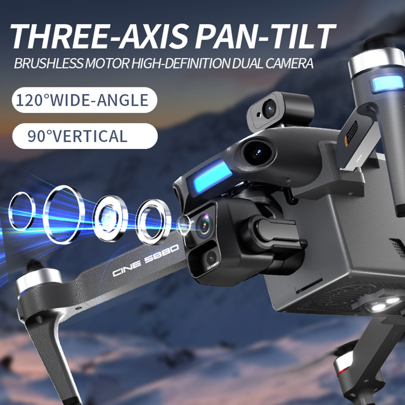 2026 New 8K Dual Camera Drone  - مراجعة Drone Cinematic وسعره