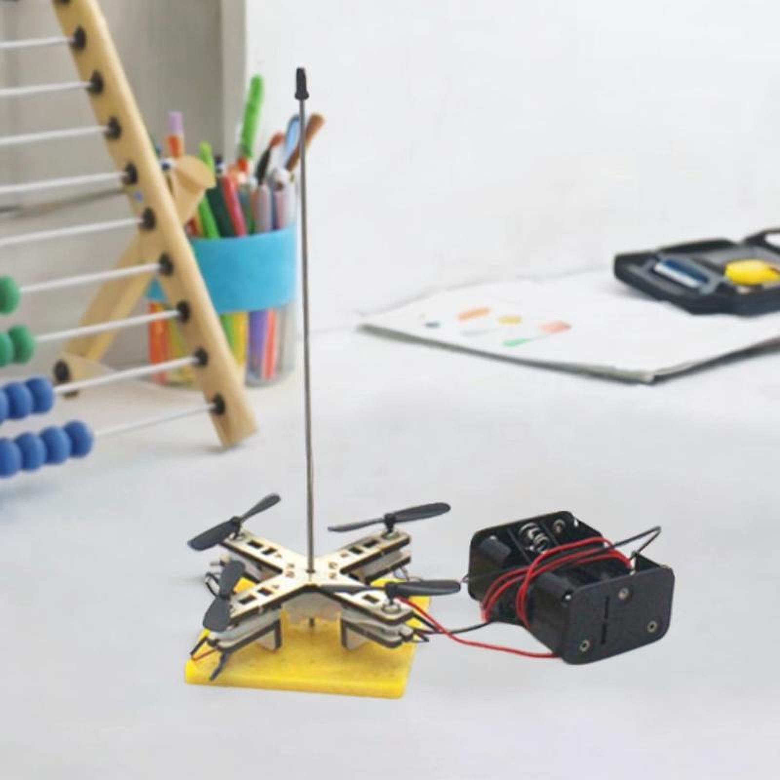 Kids Assembled Drone Toy with  - مراجعة Drone 3D Modeling وسعره