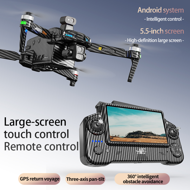 AE60 GPS Drone Professional 8K - مراجعة Drone Lidar وسعره