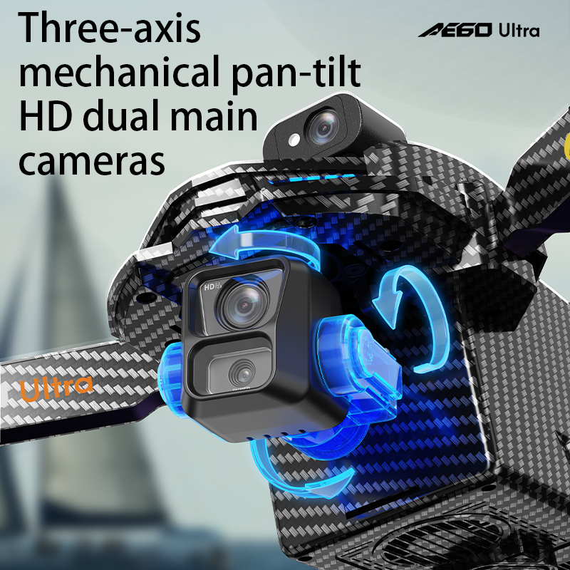 AE60 GPS Drone Professional 8K - مراجعة Drone Lidar وسعره