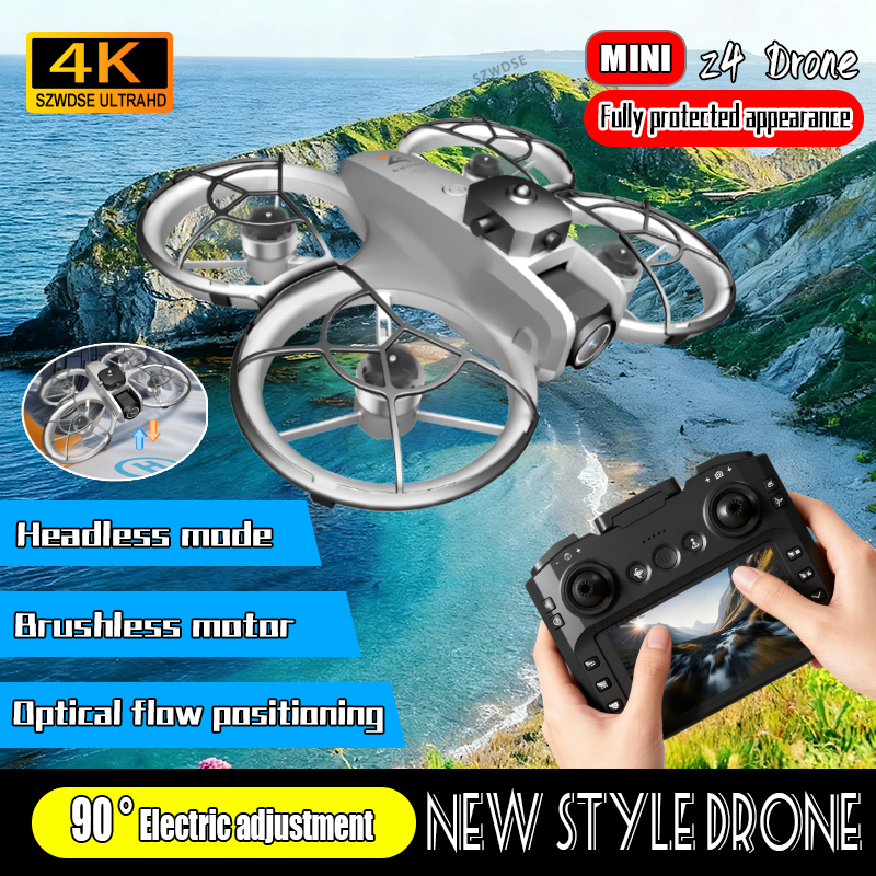 New Z4 Mini Drone 4K HD Camera - مراجعة Drone Video Production وسعره