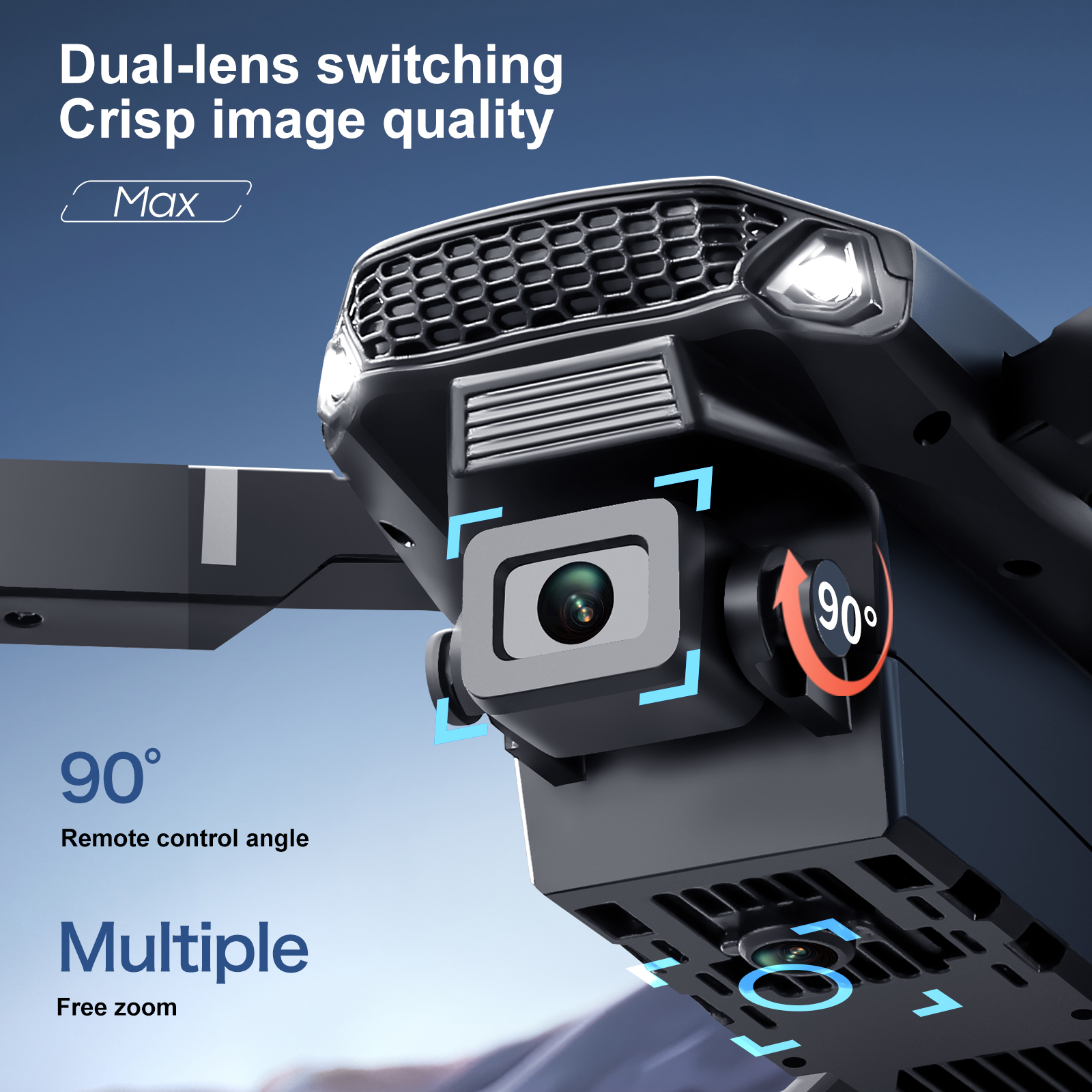 2025 New E88 E99 Upgraded Dron - مراجعة Drone Lidar وسعره