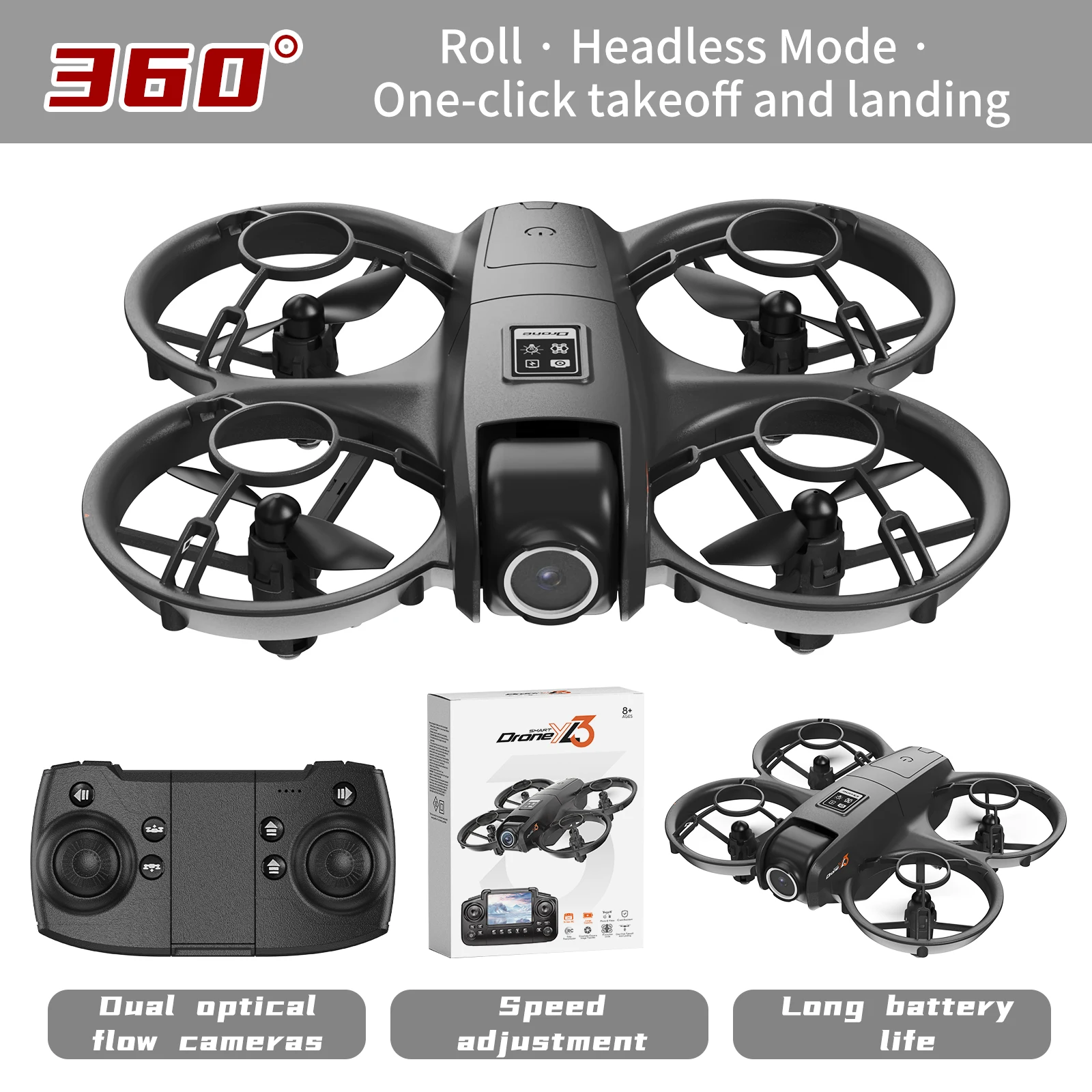 New YL3 RC Drone 8K 1080P Wide - مراجعة Drone Multispectral وسعره