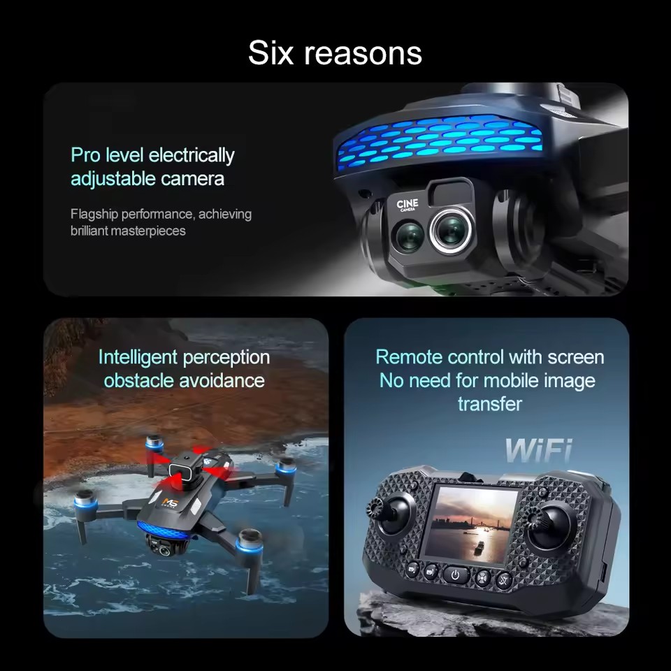 2026 NEW M6 Drone Professional - مراجعة Drone Multispectral وسعره