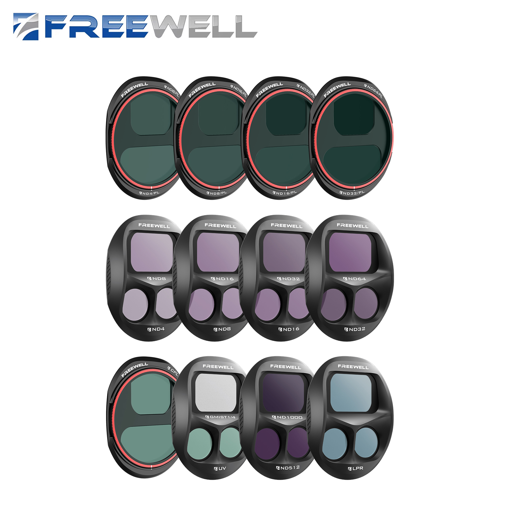 Freewell 12 Pack Camera Filter - مراجعة Drone Ndvi وسعره