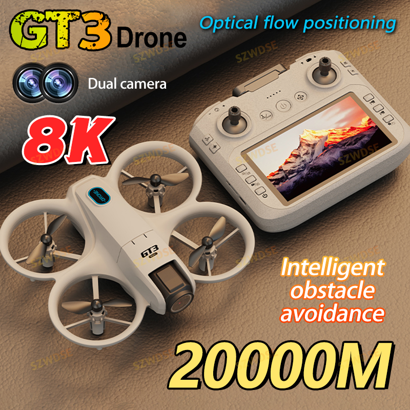 New GT3 With Screen Mini Drone - مراجعة Drone Aerial Photography وسعره