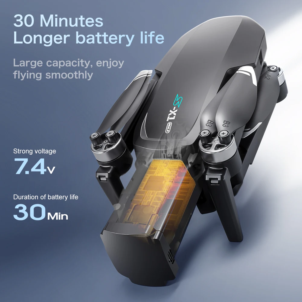 S-X1 MAX GPS Drone Battery 7.4 - مراجعة Drone Mapping وسعره